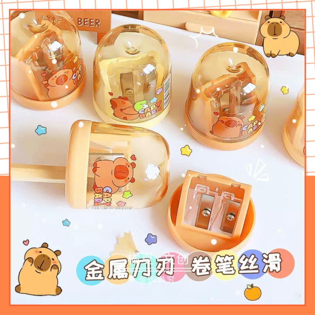 Gọt Hộp 2 Lỗ CapyBara 82001 (48 Cái/Hộp, 30 Hộp/Thùng)
