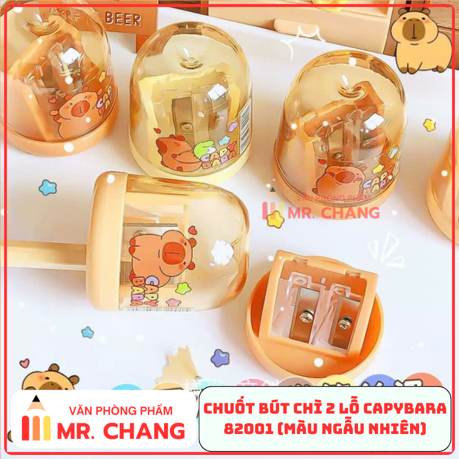 Gọt Hộp 2 Lỗ CapyBara 82001 (48 Cái/Hộp, 30 Hộp/Thùng)