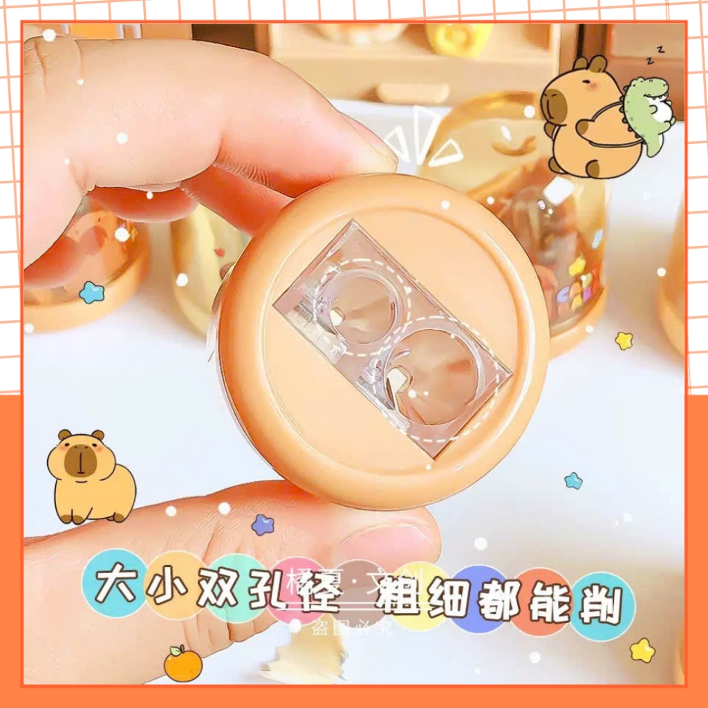 Gọt Hộp 2 Lỗ CapyBara 82001 (48 Cái/Hộp, 30 Hộp/Thùng)