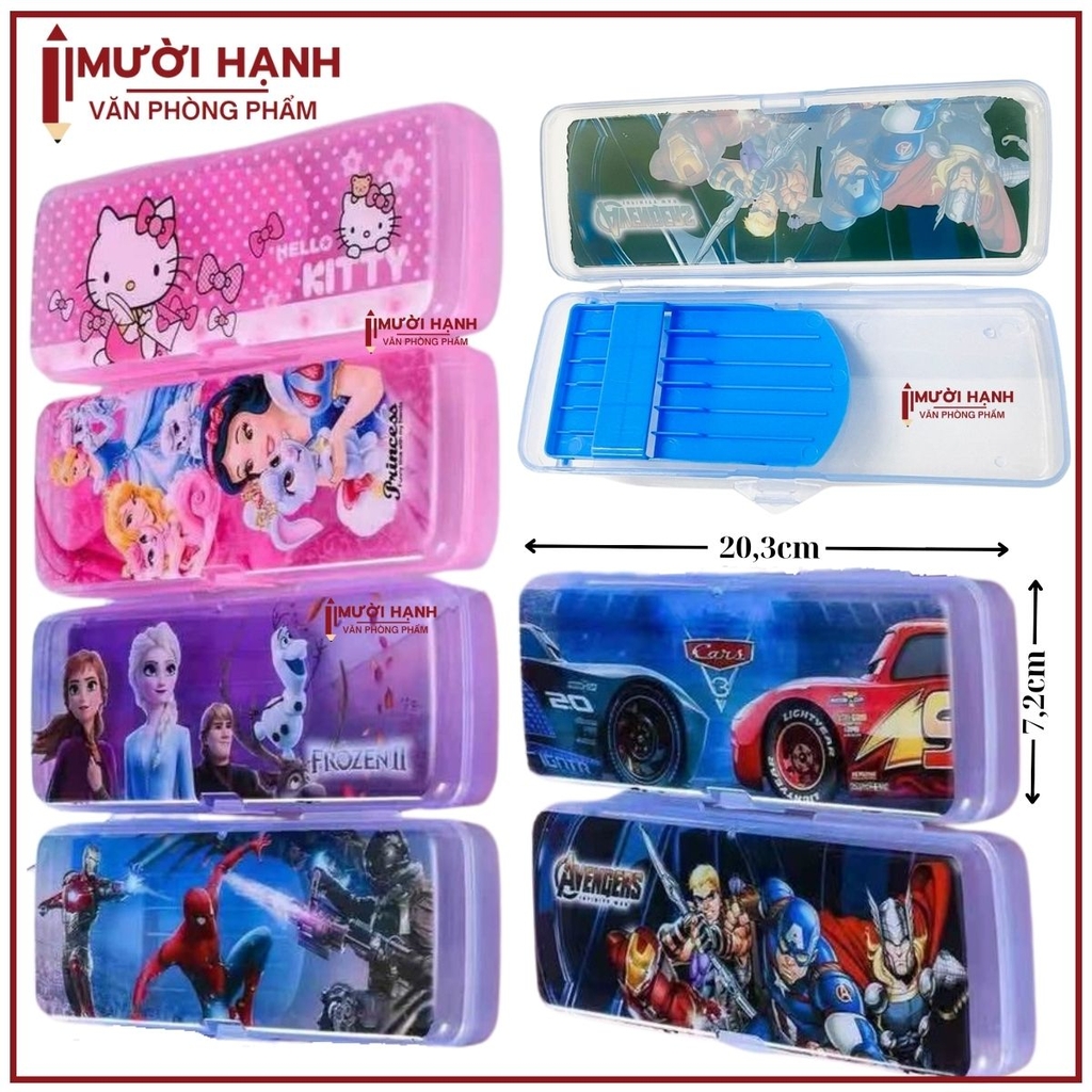 Hộp Đựng Bút Nhựa Trong Rẻ 0233, 5318, 5310, 5330, 5317, 0053, 0253 (192 Cái/ Thùng)
