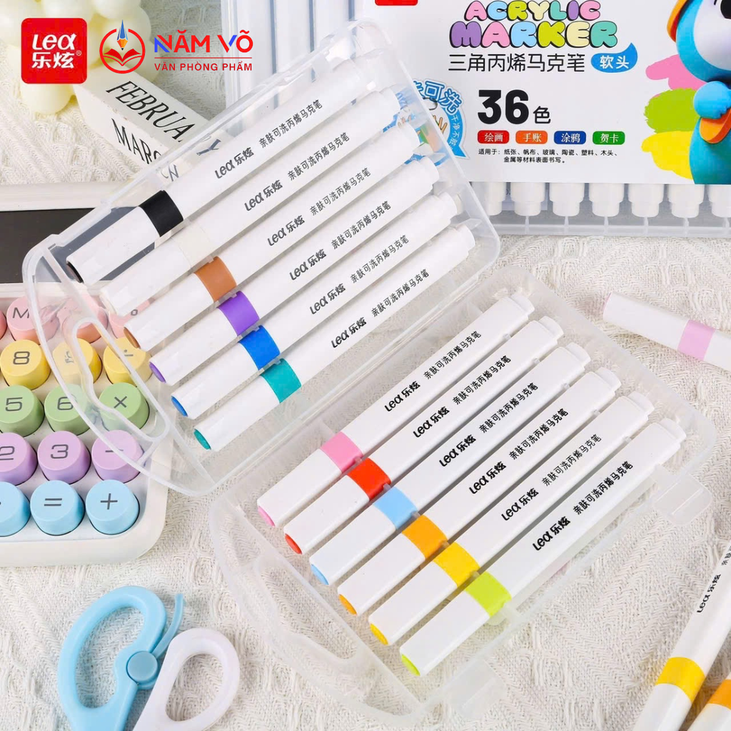 Màu Acrylic Lex MK 113 (Thân Tam Giác, Ngòi Nhọn)