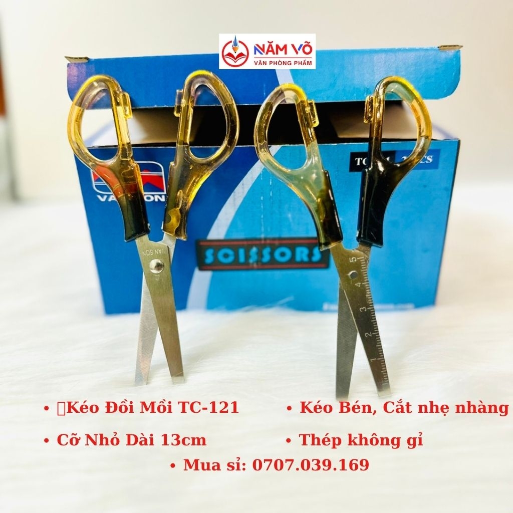 Kéo KING TC121 (24 Cây/Hộp; 30 Hộp/Thùng)