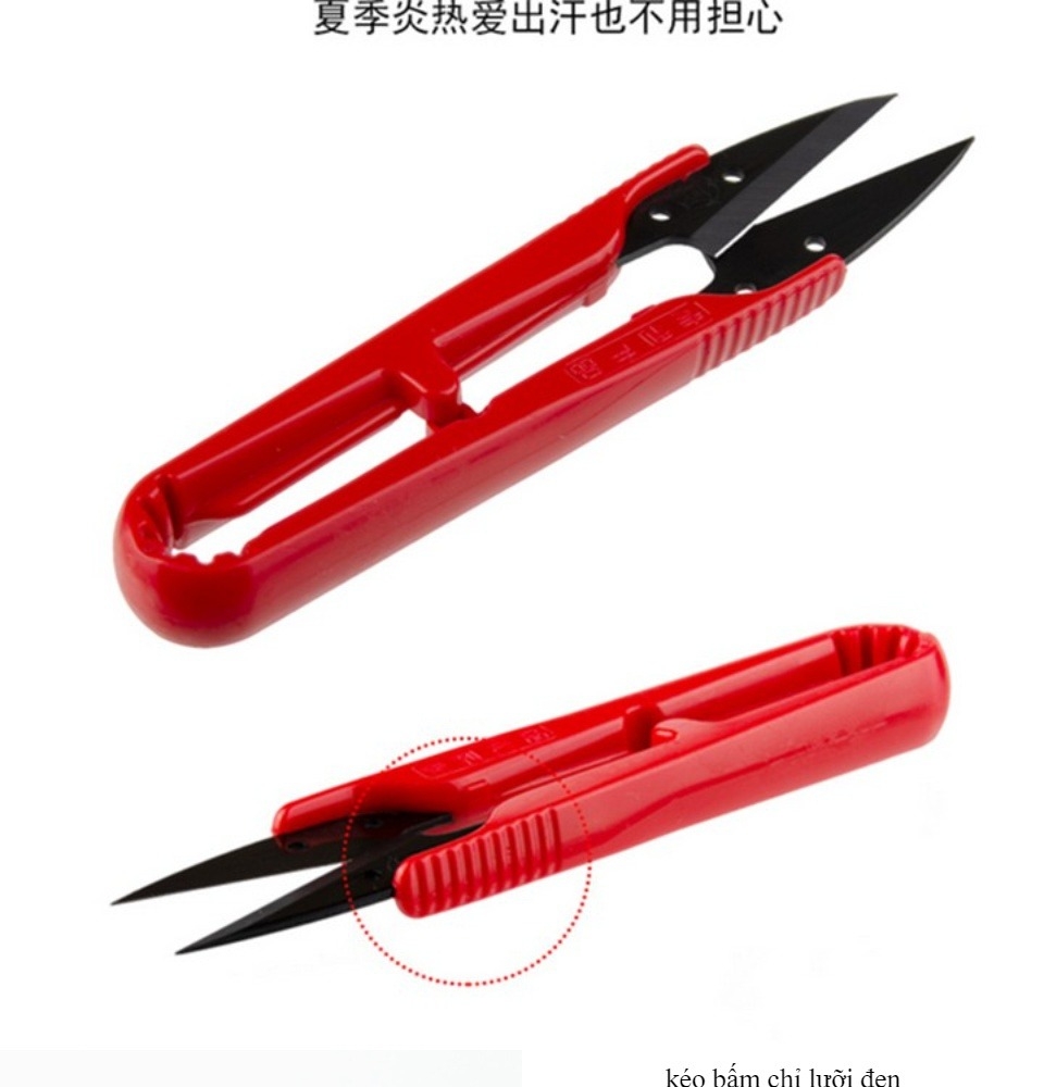 Kéo Cắt Chỉ 3 Màu và JD 107 (12 Cái/ Vĩ; 20 Vĩ/ Hộp; 6 Hộp/ Thùng)