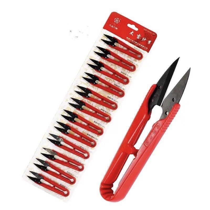 Kéo Cắt Chỉ 3 Màu và JD 107 (12 Cái/ Vĩ; 20 Vĩ/ Hộp; 6 Hộp/ Thùng)