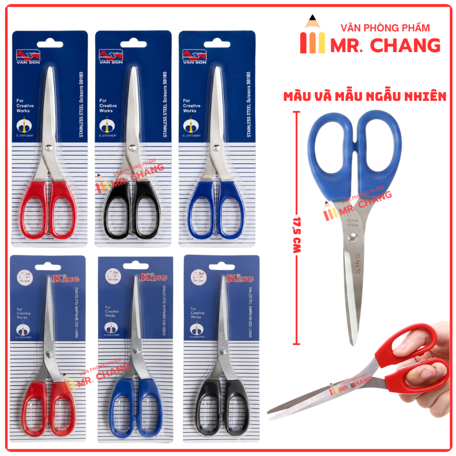 Kéo Văn Phòng S0180 (24 Cây/Hộp; 20 Hộp/Thùng)