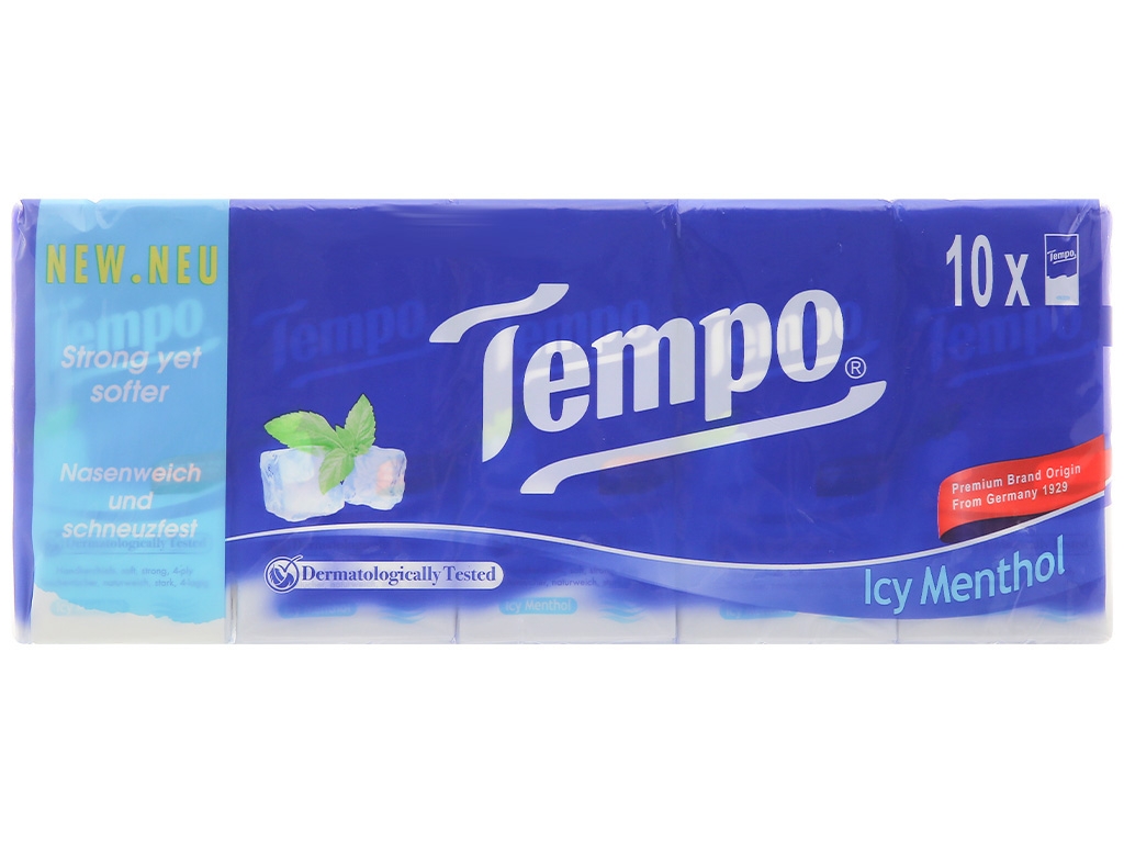 Khăn giấy bỏ túi Tempo Petit Túi ngắn (1 lốc 18 gói)