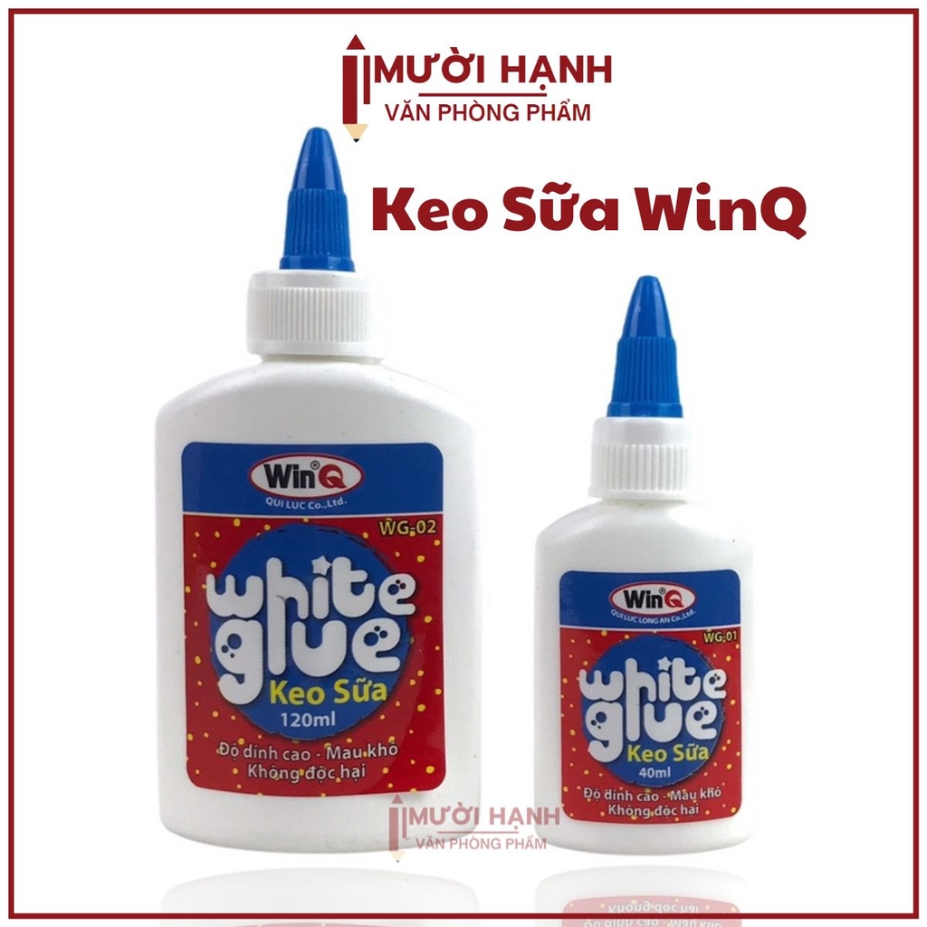 Win Q Keo Sữa 40ml WG01 (12 Chai/ Lốc; 36 Lốc/ Thùng)