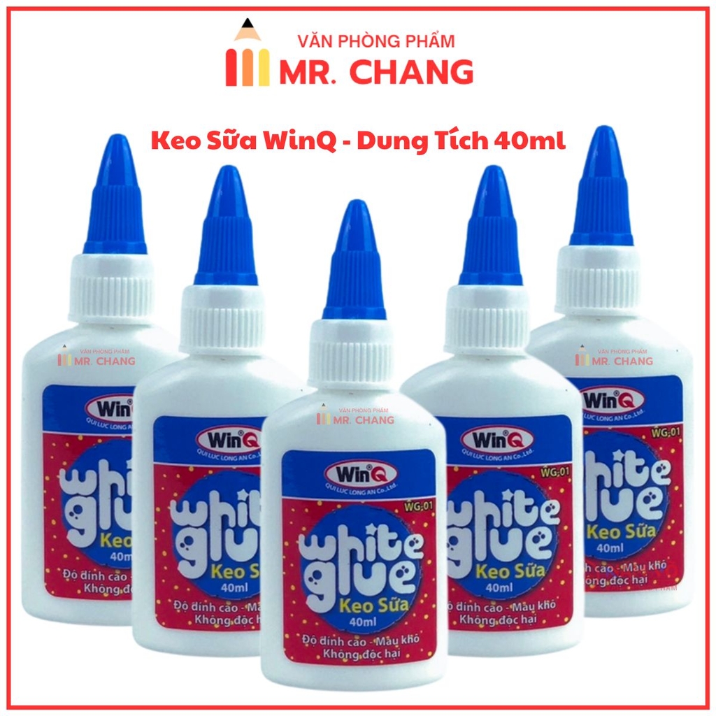 Win Q Keo Sữa 40ml WG01 (12 Chai/ Lốc; 36 Lốc/ Thùng)