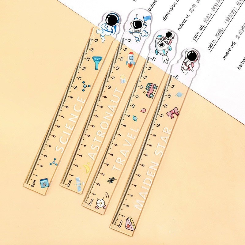 Thước Rẻ 15cm 0124 (120 Cây/Hộp; 20 Hộp/ Thùng)