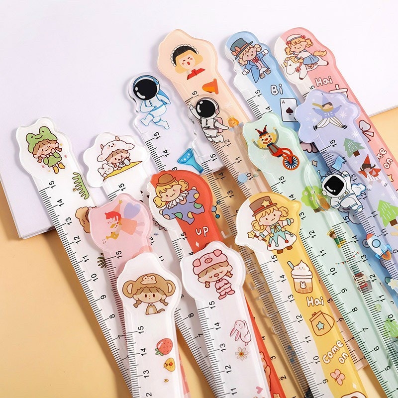 Thước Rẻ 15cm 0124 (120 Cây/Hộp; 20 Hộp/ Thùng)