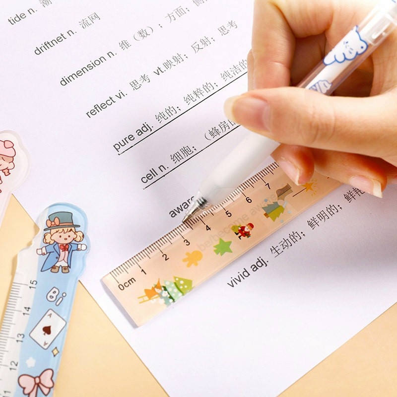 Thước Rẻ 15cm 0124 (120 Cây/Hộp; 20 Hộp/ Thùng)