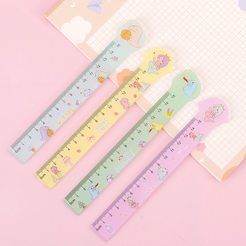 Thước Rẻ 15cm 0124 (120 Cây/Hộp; 20 Hộp/ Thùng)