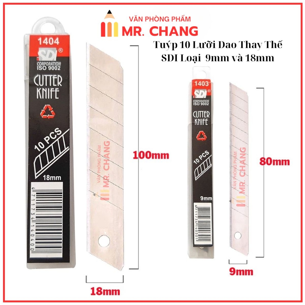 Lưỡi Dao Rọc Giấy SDI