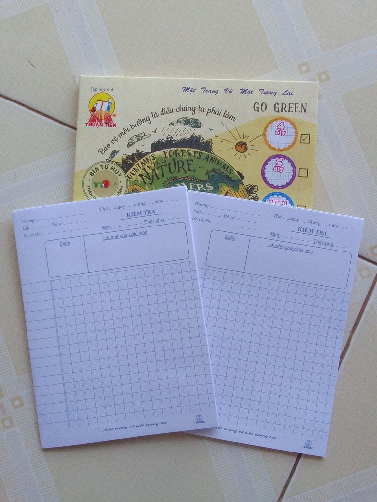 Tệp kiểm tra (4 ôli) (20 tờ/Tệp) (120 Tệp/Thùng)