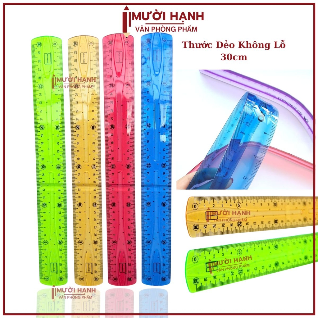 Thước Dẻo Nhựa KHÔNG LỖ AIHAO