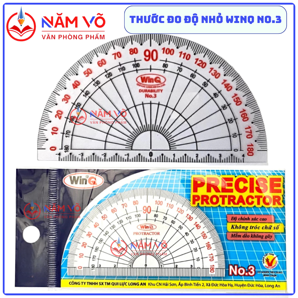Win Q Thước Dẻo Đo Độ Nhỏ Số 3 NO3 (50 Cây/Hộp; 50 Hộp/ Thùng)