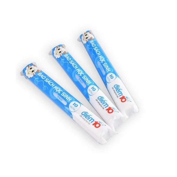 TL - Bìa bao sách trong suốt TP-BC01 (10 cái/Túi)