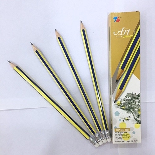 TL - Bút Chì Gỗ HB GP04 (10 Cây/Hộp)
