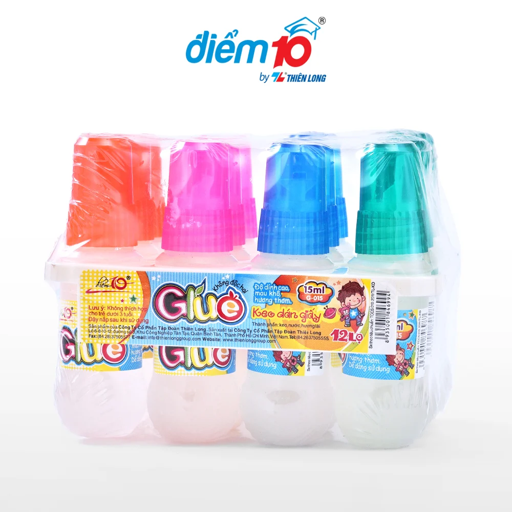 TL - Keo Dán Giấy Nước 15ml G015 (12 Chai/Lốc)