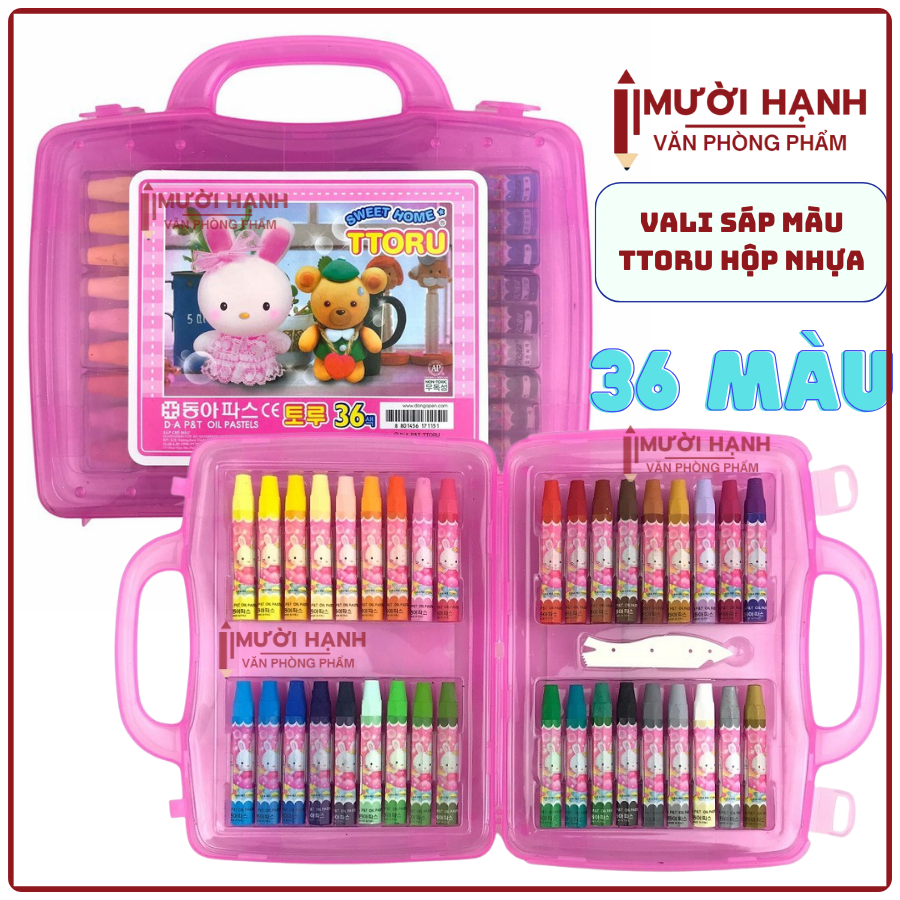 D.A Sáp Dầu Hộp Nhựa TToru