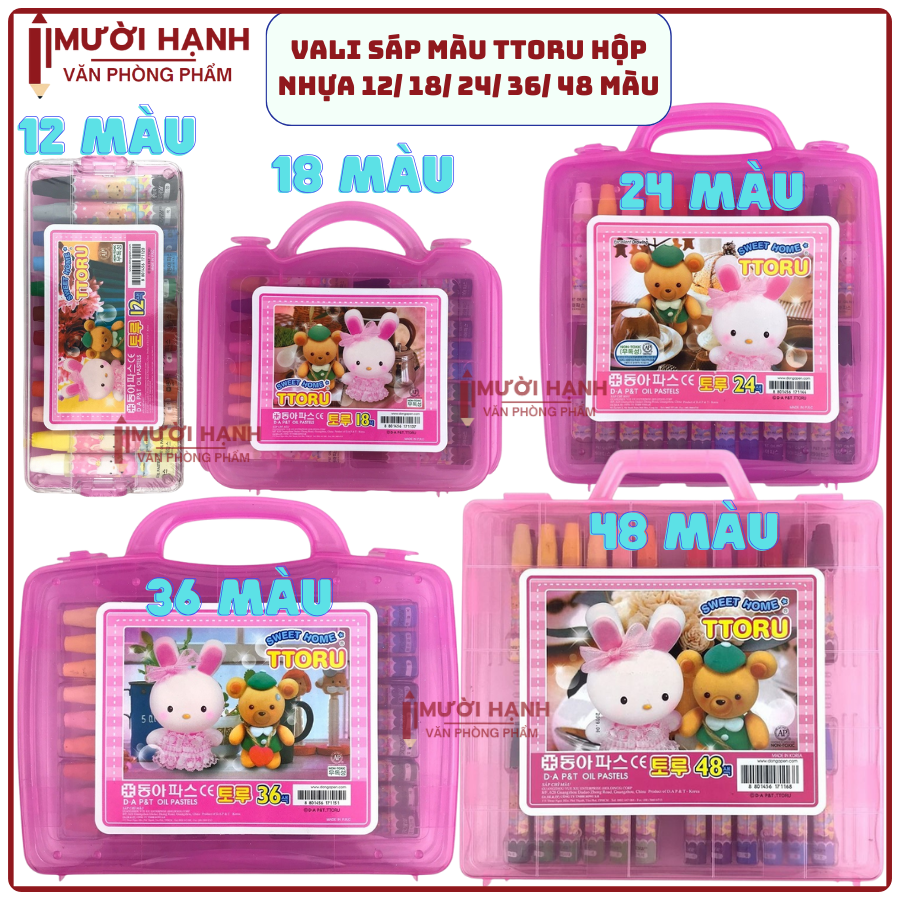 D.A Sáp Dầu Hộp Nhựa TToru