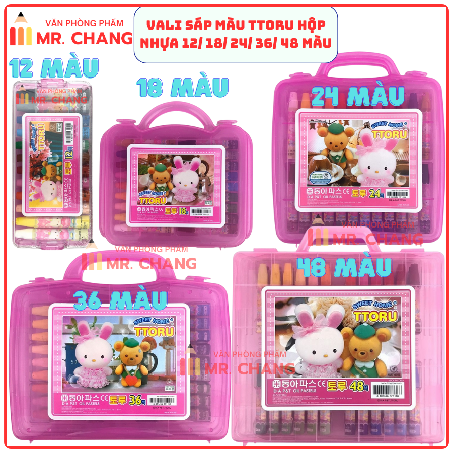 D.A Sáp Dầu Hộp Nhựa TToru