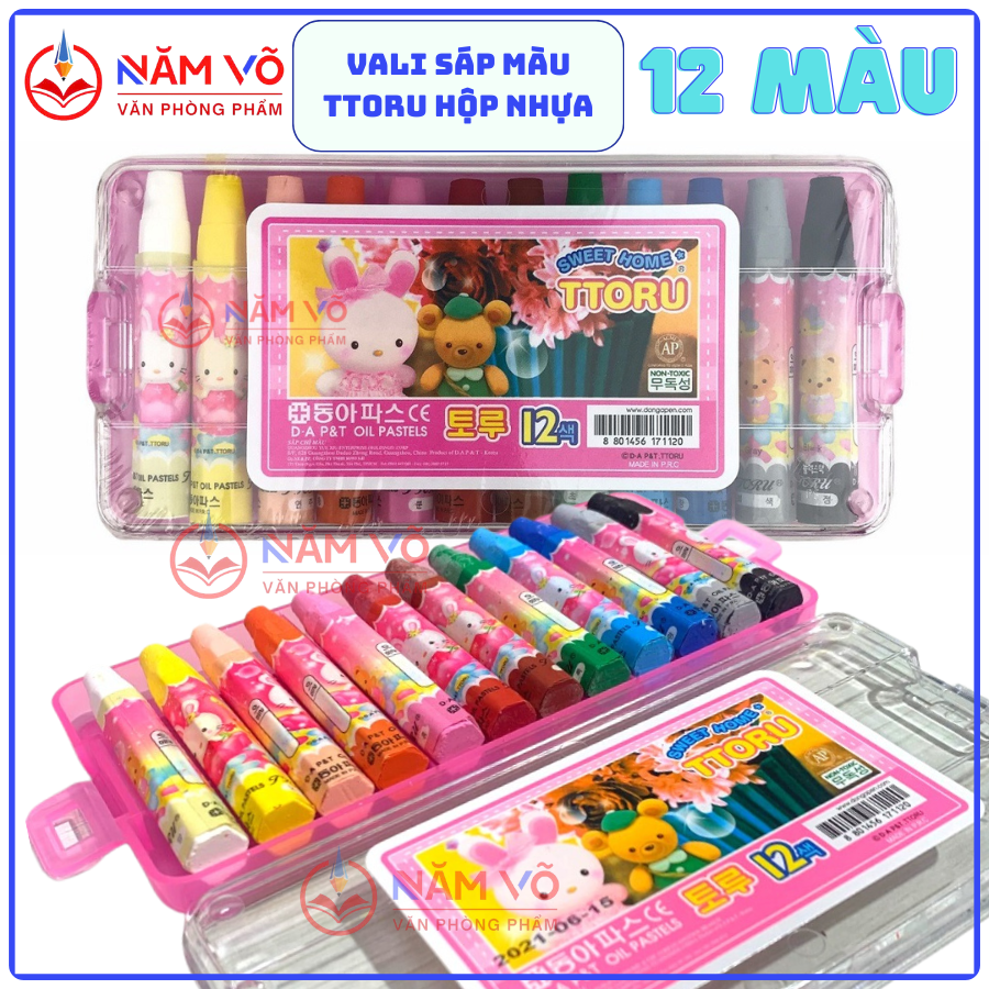 D.A Sáp Dầu Hộp Nhựa TToru