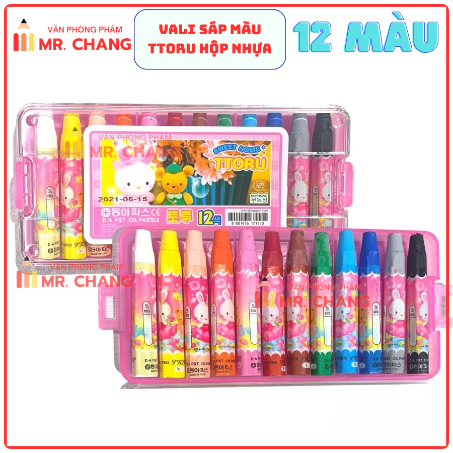 D.A Sáp Dầu Hộp Nhựa TToru