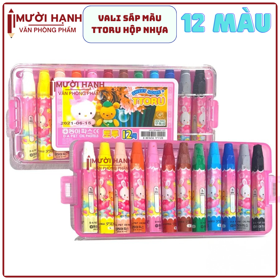 D.A Sáp Dầu Hộp Nhựa TToru