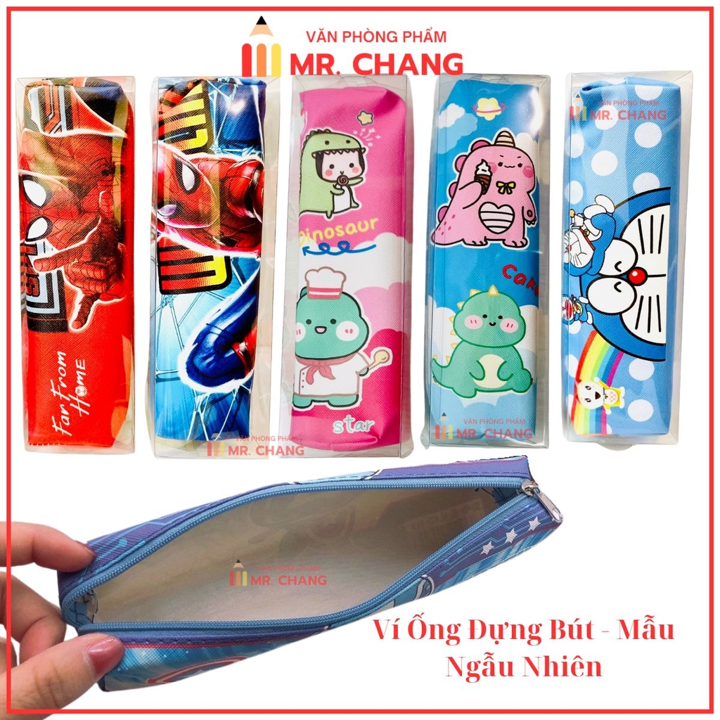 Ví Ống Vải 12 Cái Gấu Dâu, Khủng Long (12 Cái/ Lốc; 480 Cái/ Thùng)