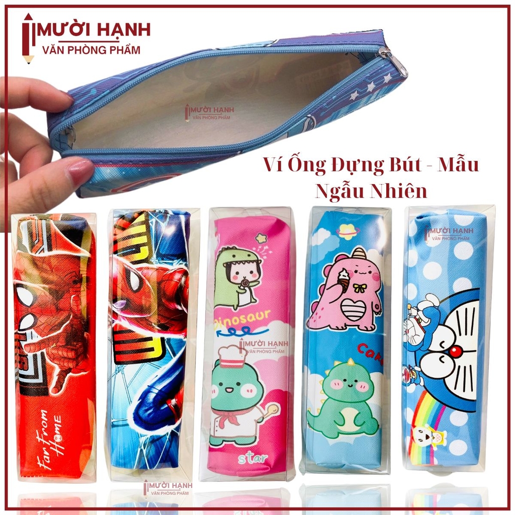 Ví Ống Vải 12 Cái Gấu Dâu, Khủng Long (12 Cái/ Lốc; 480 Cái/ Thùng)