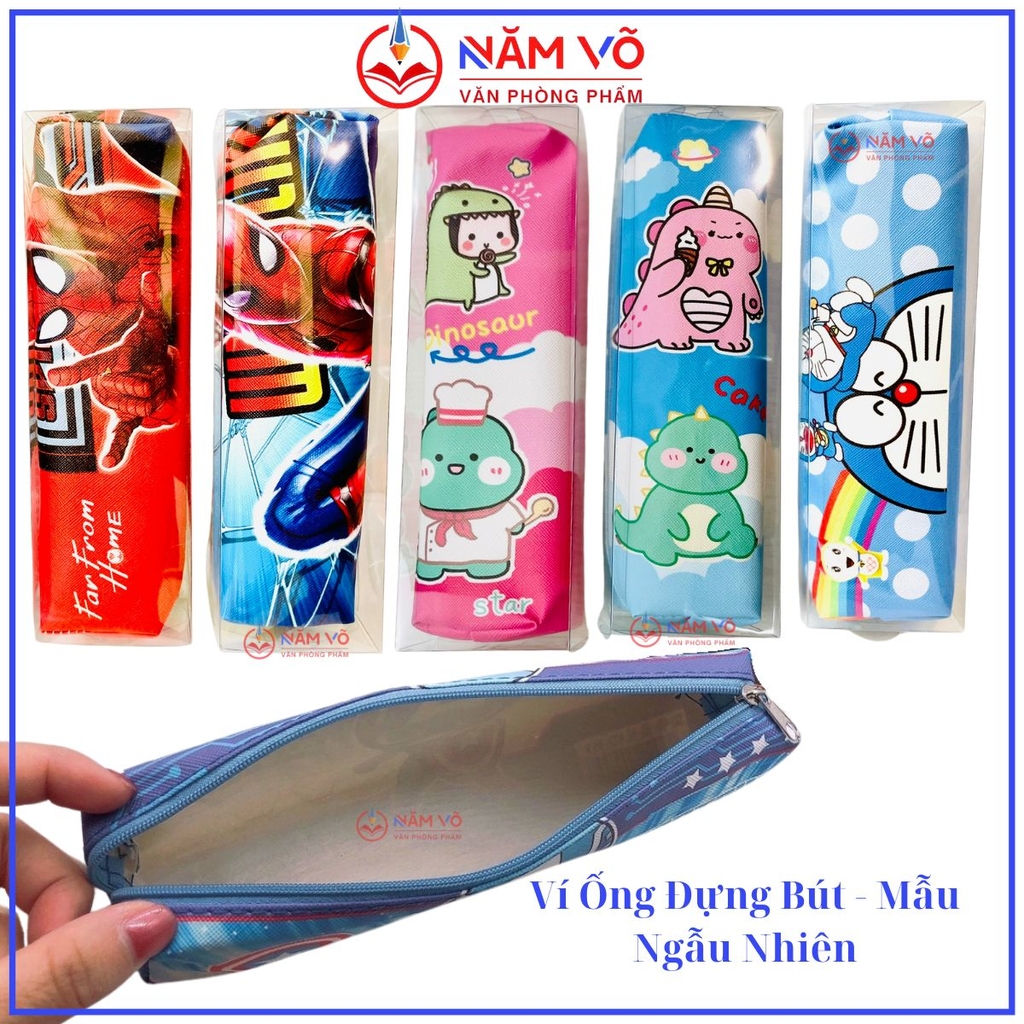 Ví Ống Vải 12 Cái Gấu Dâu, Khủng Long (12 Cái/ Lốc; 480 Cái/ Thùng)