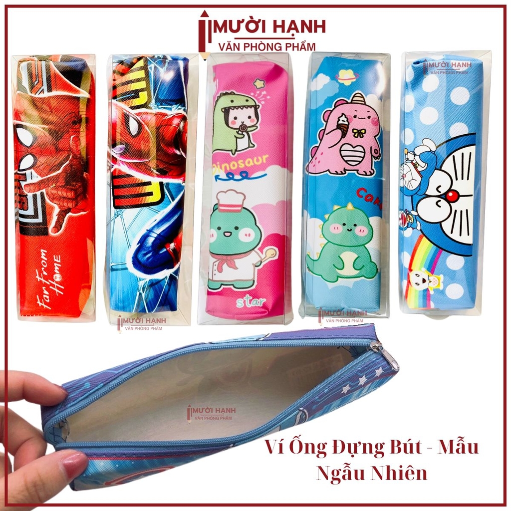 Ví Ống Vải 12 Cái Gấu Dâu, Khủng Long (12 Cái/ Lốc; 480 Cái/ Thùng)
