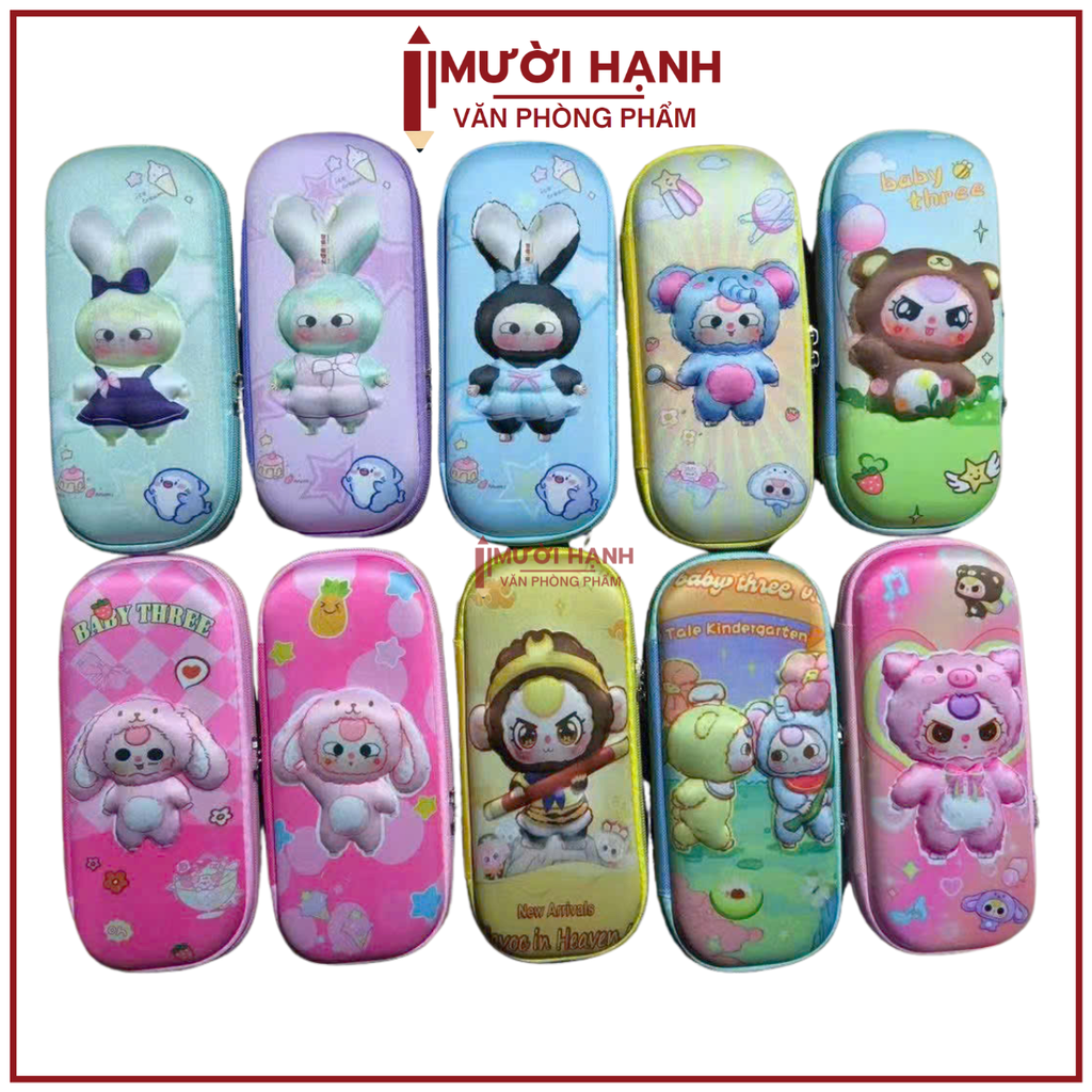 . Ví Đựng Bút Nổi 3D Bao Ni Lông (200 Cái/Thùng) 314 559