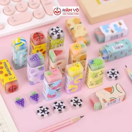 Gôm Thỏi Thơm KHỦNG LONG MQ 677 (32 Cục/ Lốc) (32 Lốc/ Thùng)