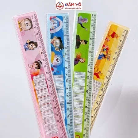 . Thước CỬU CHƯƠNG AIHAO 20CM AH0124; AH-20 (100 Cây/Lon; 24 Lon/ Thùng)