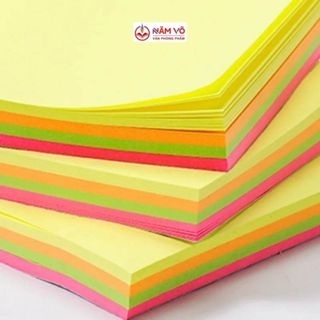 Giấy Note Đủ Màu KING 3x3 ( 20 Xấp/Lốc; 30 Lốc/Thùng)