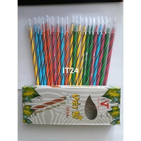 G-Star Bút Bi Ấn Độ (Bút Nến) (Xanh, Đen) IT 24 (20 Cây/Hộp; 100 Hộp/Thùng)