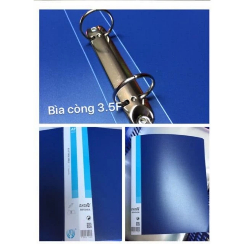 VC - Bìa Còng Nhẫn 3.5F SI Thái (45 Cái/ Thùng)
