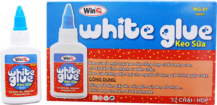 Win Q Keo Sữa 40ml WG01 (12 Chai/ Lốc; 36 Lốc/ Thùng)