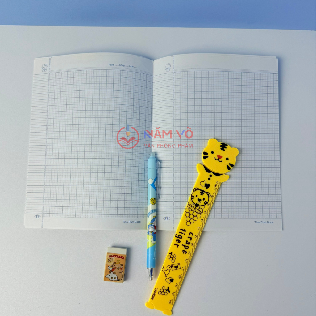 Giấy Kiểm Tra 4 Ô Ly và 5 Ô Ly (10 Tờ/ Xấp; 20 Xấp/ Lốc; 200 Xấp/ Thùng)