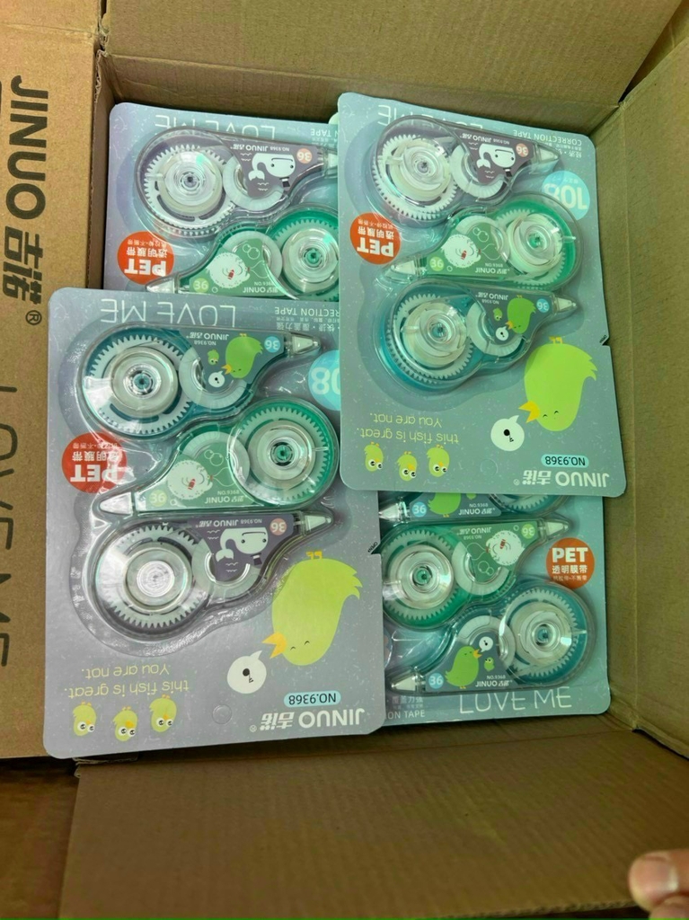 Xóa Kéo Vĩ 3 CÂY (24 Vĩ/Hộp; 384 Vĩ/Thùng) 108; 9414; 9386; 9384