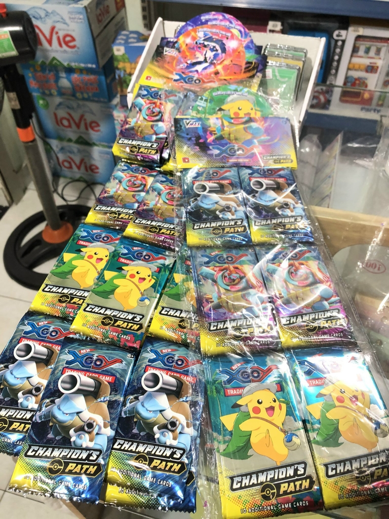 Bài Pokemon dây (1 xấp/36 gói)