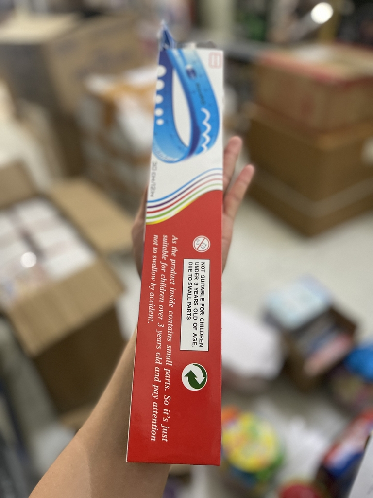 Thước Dẻo LỖ Aihao 300 (24 Cây/Hộp; 50 Hộp/Thùng) - 30 CM