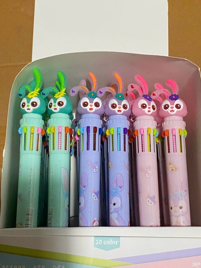 . Bút đầu thú 10 ngòi HLL-8108 (36 Cây/Hộp) (27 Hộp/Thùng)