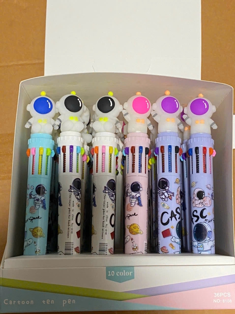 . Bút đầu thú 10 ngòi HLL-8108 (36 Cây/Hộp) (27 Hộp/Thùng)