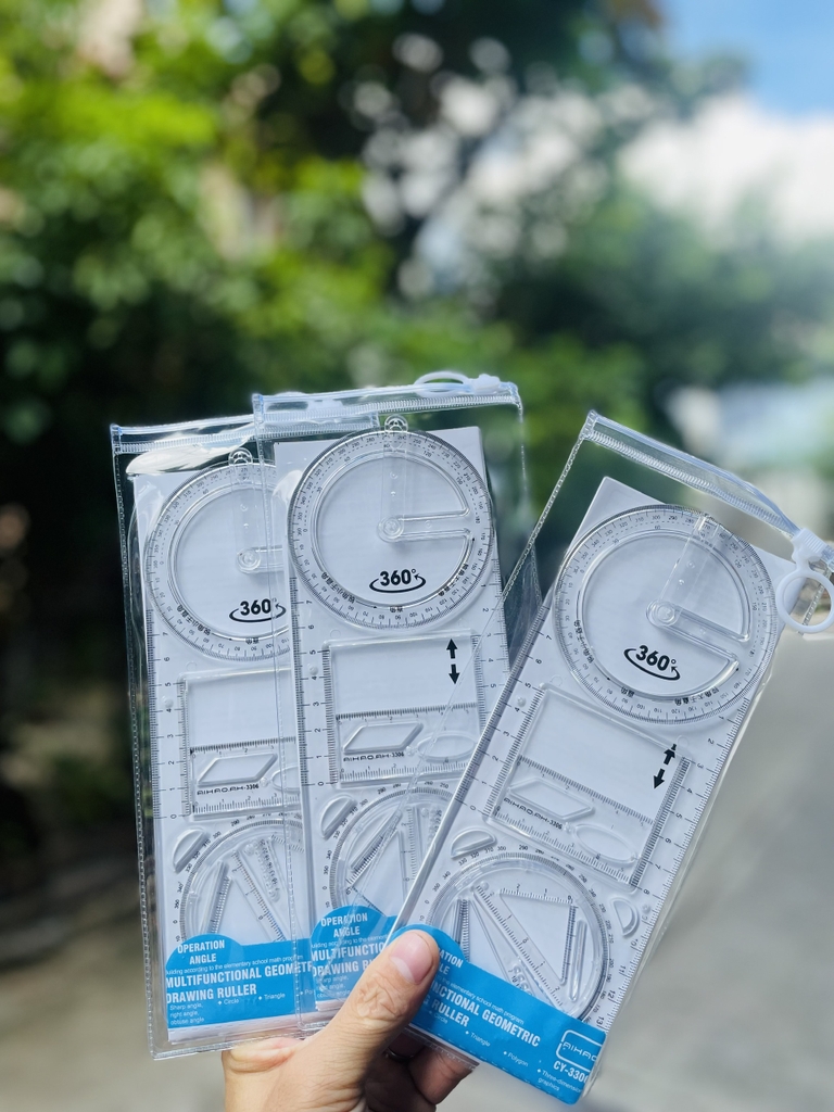 Thước Đa Năng Bộ Aihao 3306 (48 Cái/ Hộp) (432 Cái/ Thùng)