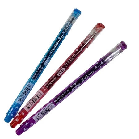 G-Star Bút Gel GP01 (Xanh, Tím, Đỏ, Đen) (12 Cây/Hộp; 12 Hộp/Lốc; 12 Lốc/Thùng)
