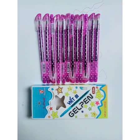 G-Star Bút Gel GP01 (Xanh, Tím, Đỏ, Đen) (12 Cây/Hộp; 12 Hộp/Lốc; 12 Lốc/Thùng)