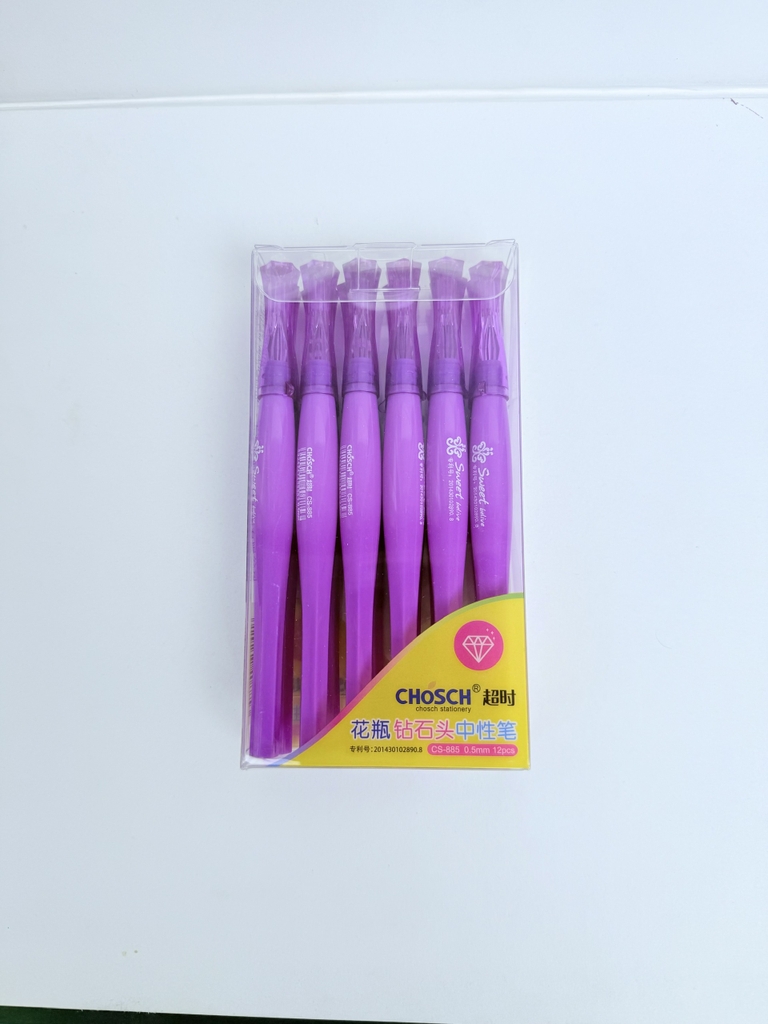Bút Kim Cương Chosch CS885 (12 Cây/Hộp; 12 Hộp/Lốc; 12 Lốc/Thùng)
